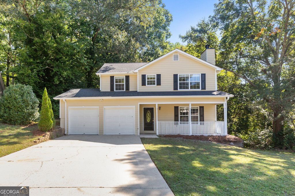 424 Spring Falls Drive, Lawrenceville, GA 30045 — exterior