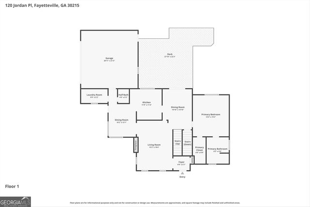 120 Jordan Place, Fayetteville, GA 30215