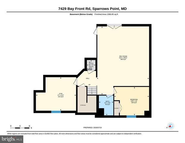7429 BAY FRONT RD, Sparrows Point, MD 21219