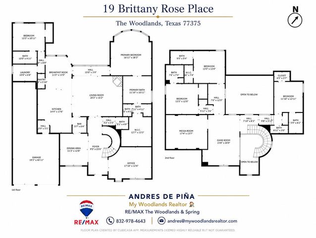 19 Brittany Rose Place, The Woodlands, TX 77375
