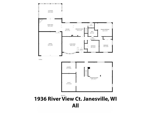 1936 River View Drive, Janesville, WI 53546