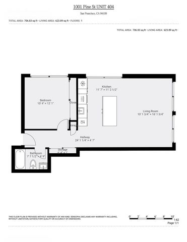 1001 Pine Street 404, San Francisco, CA 94109