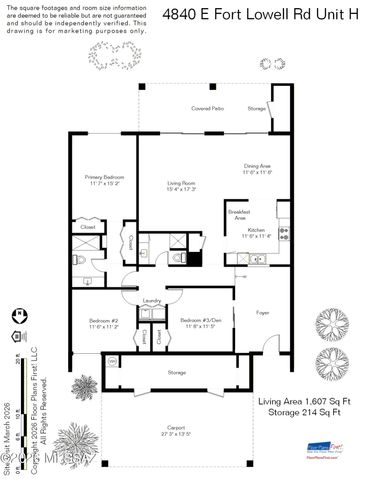 4840 E Fort Lowell Rd Unit H, Tucson, AZ 85712