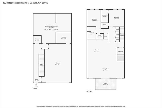 1058 Homestead Way Street, Dacula, GA 30019