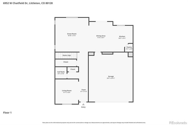 6952 W Chatfield Drive, Littleton, CO 80128