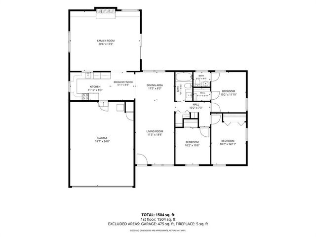 409 W Douglas Drive, Midwest City, OK 73110