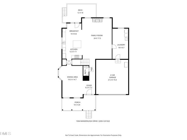 1004 Manderleigh Drive, Knightdale, NC 27545