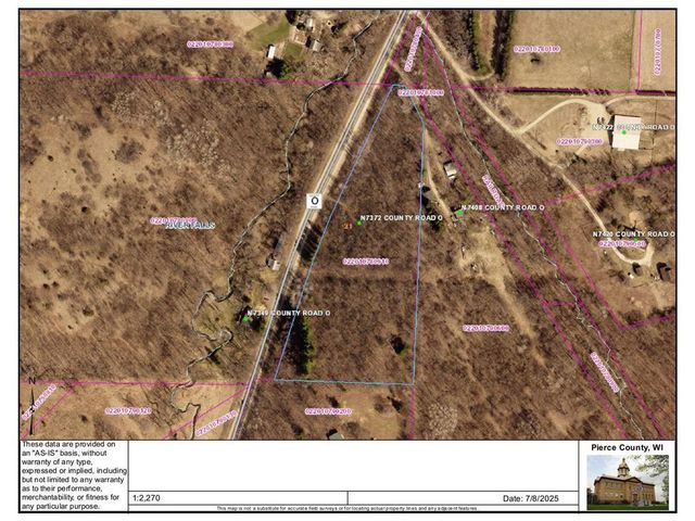 N7372 County Road O, River Falls, WI 54022