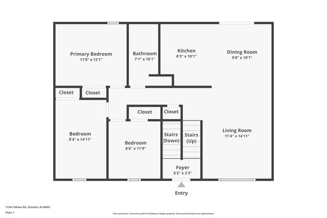 11341 Edison Road, Osceola, IN 46561