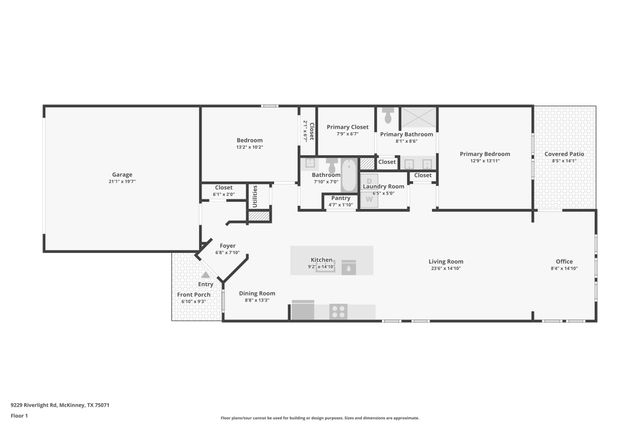 9229 Riverlight Road, Mckinney, TX 75071