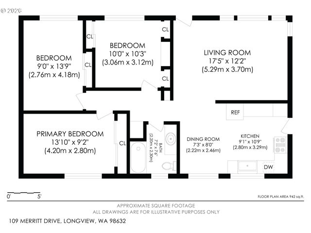 109 MERRITT Dr, Longview, WA 98632