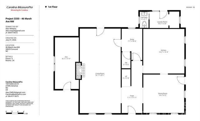 46 NW Marsh Avenue NW, Concord, NC 28025