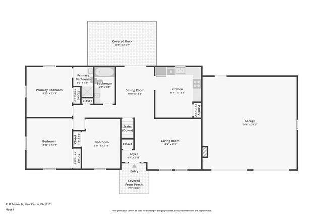 1112 Motor St, Shenango Twp, PA 16101
