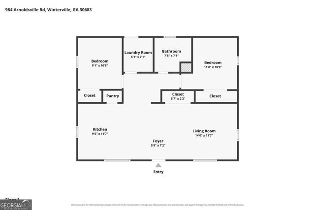 984 Arnoldsville Road, Winterville, GA 30683