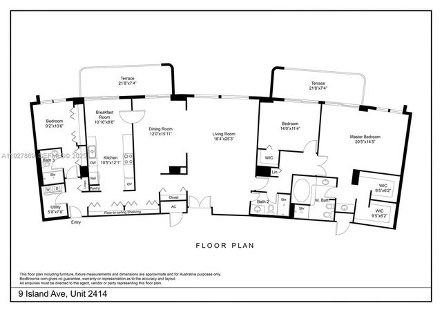 9 Island Ave 2414, Miami Beach, FL 33139