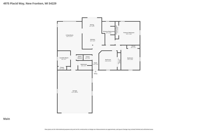 4975 PLACID WAY, New Franken, WI 54229
