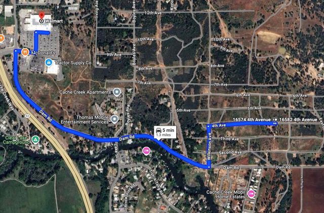 16582 4th Avenue, Clearlake, CA 95422