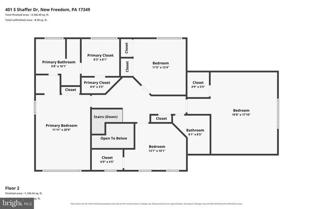 401 S SHAFFER DR, New Freedom, PA 17349