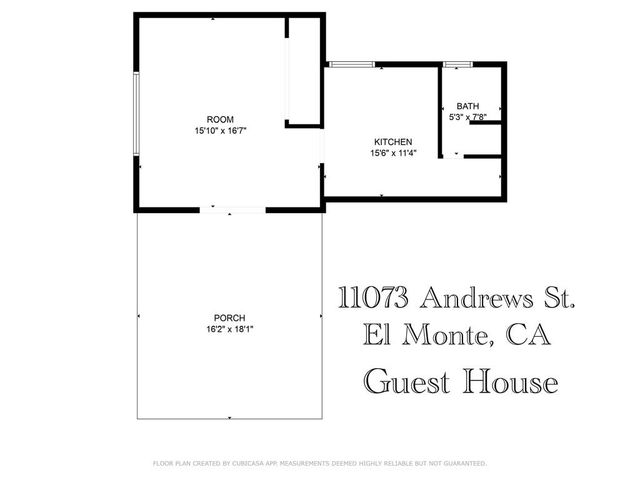 11073 Andrews Street, South El Monte, CA 91733