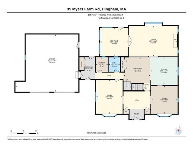 35 Myers Farm Rd, Hingham, MA 02043