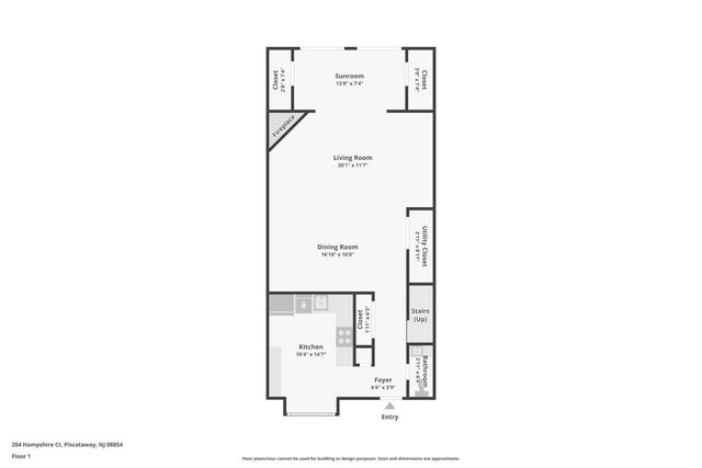 204 Hampshire Court, Piscataway, NJ 08854