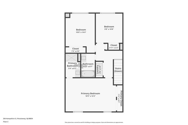 204 Hampshire Court, Piscataway, NJ 08854