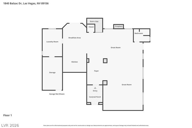 1840 Balzac Drive, Las Vegas, NV 89156
