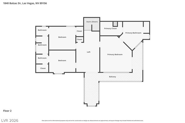 1840 Balzac Drive, Las Vegas, NV 89156