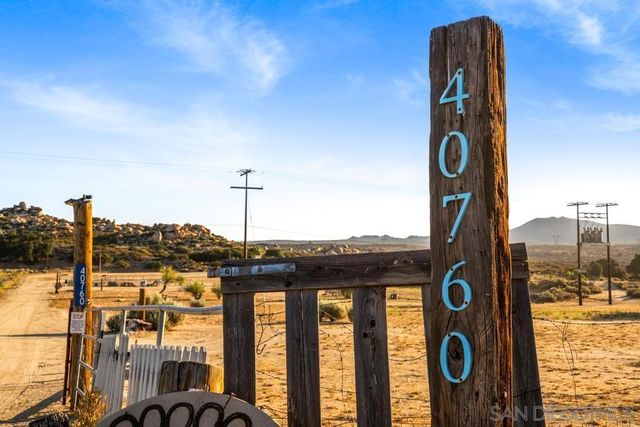 40760 Old Highway 80, Boulevard, CA 91905