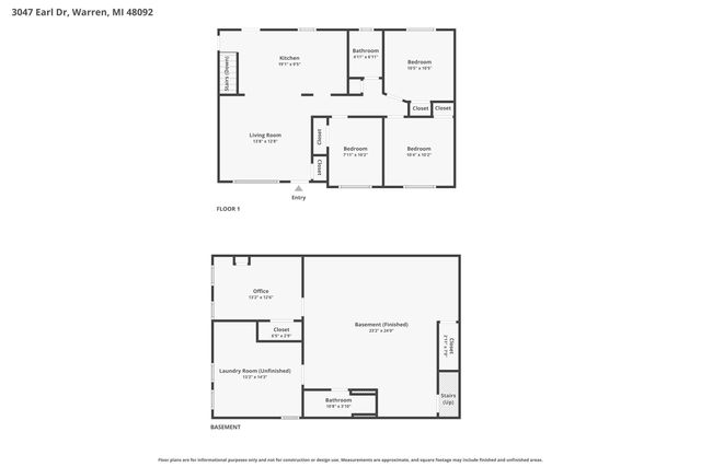 3047 Earl Drive, Warren, MI 48092