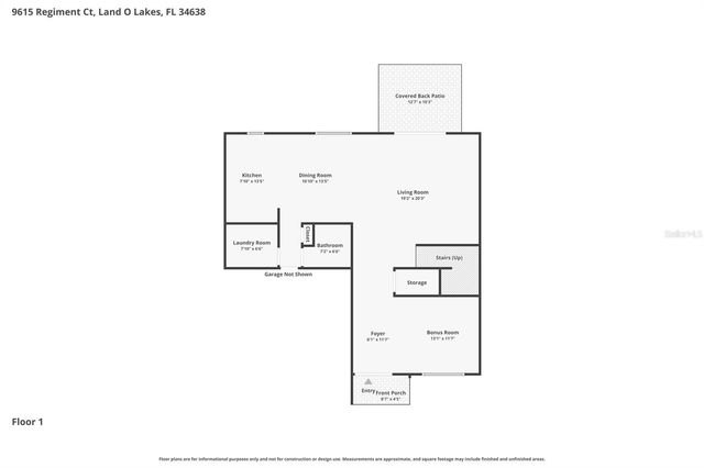 9615 REGIMENT COURT, Land O Lakes, FL 34638