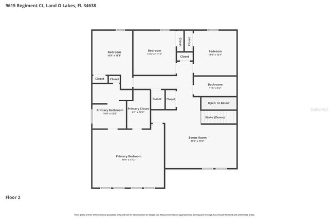 9615 REGIMENT COURT, Land O Lakes, FL 34638