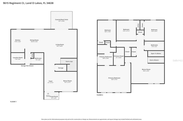 9615 REGIMENT COURT, Land O Lakes, FL 34638