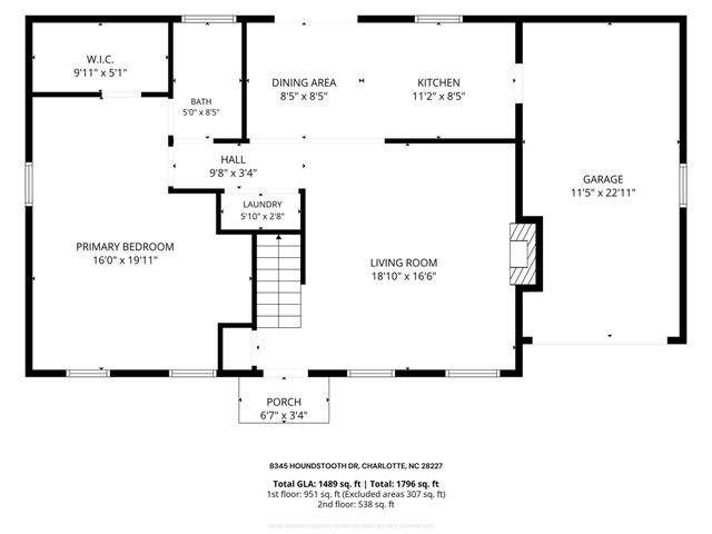 8345 Houndstooth Drive, Charlotte, NC 28227
