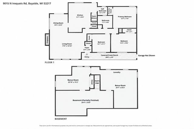 9015 N Iroquois ROAD, Bayside, WI 53217