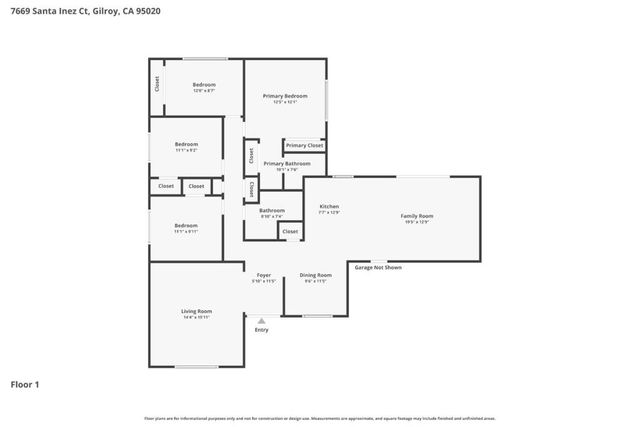7669 Santa Inez Court, Gilroy, CA 95020