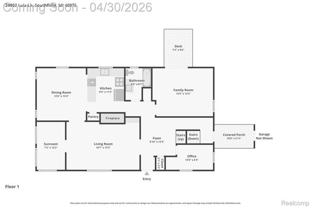 24903 Lois Lane, Southfield, MI 48075