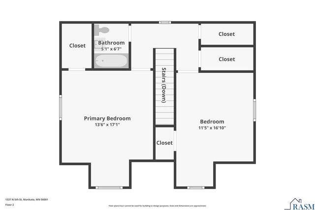 1337 N 5th Street, Mankato, MN 56001