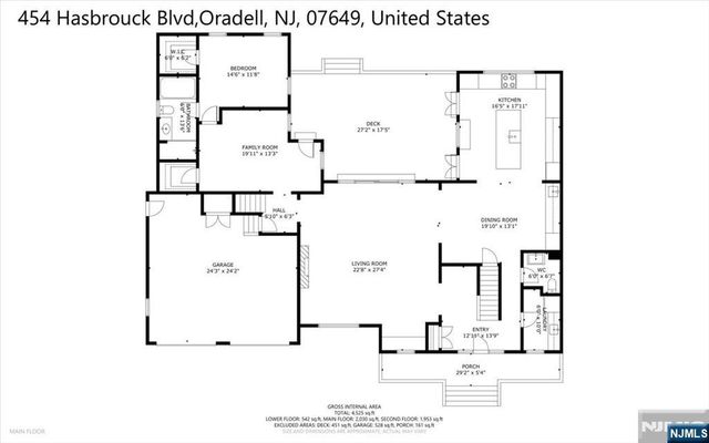 454 Hasbrouck Boulevard, Oradell, NJ 07649