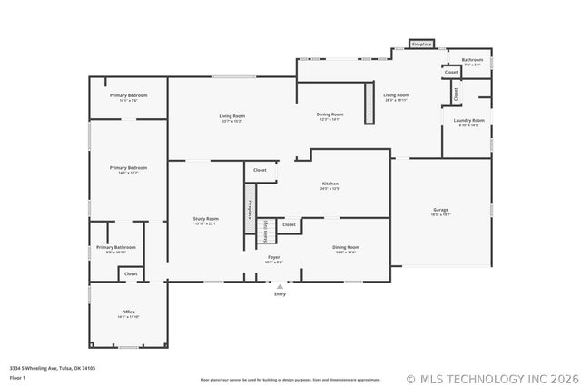 3334 S Wheeling Avenue, Tulsa, OK 74105