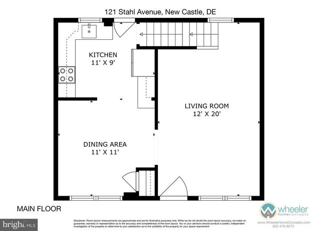 121 STAHL AVE, New Castle, DE 19720