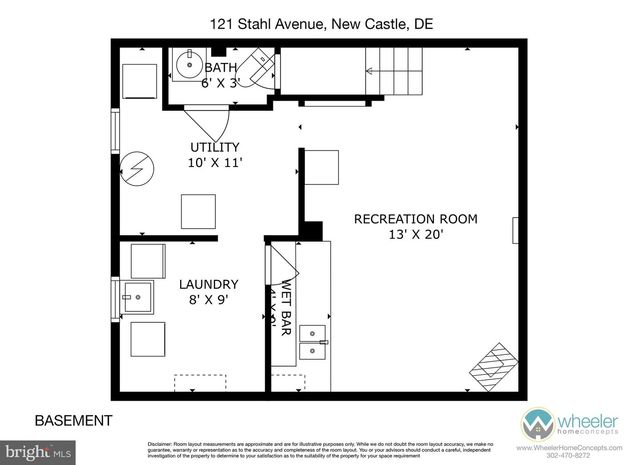 121 STAHL AVE, New Castle, DE 19720