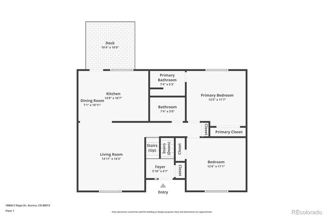 18866 E Napa Drive, Aurora, CO 80013