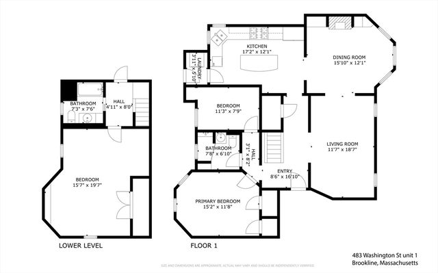 483 Washington St 1, Brookline, MA 02446