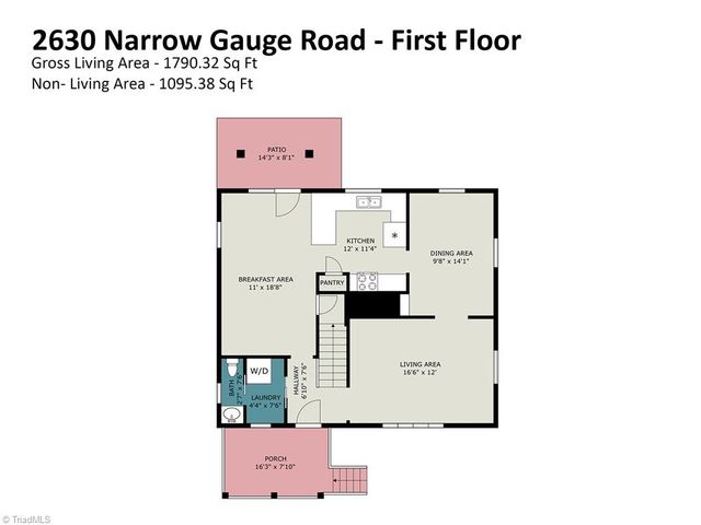 2630 Narrow Gauge Road, Reidsville, NC 27320