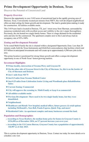 4830 Adobe Lane, Denison, TX 75020