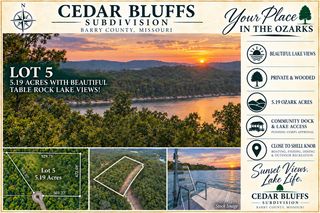 Lot 5 Cedar Bluff Lane, Shell Knob, MO 65747