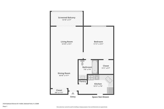 3129 Oakland Shores Drive A204, Oakland Park, FL 33309