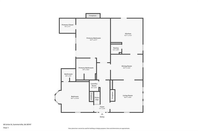 60 Union Street, Summerville, GA 30747