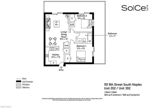 101 8th ST S # 202, Naples, FL 34102